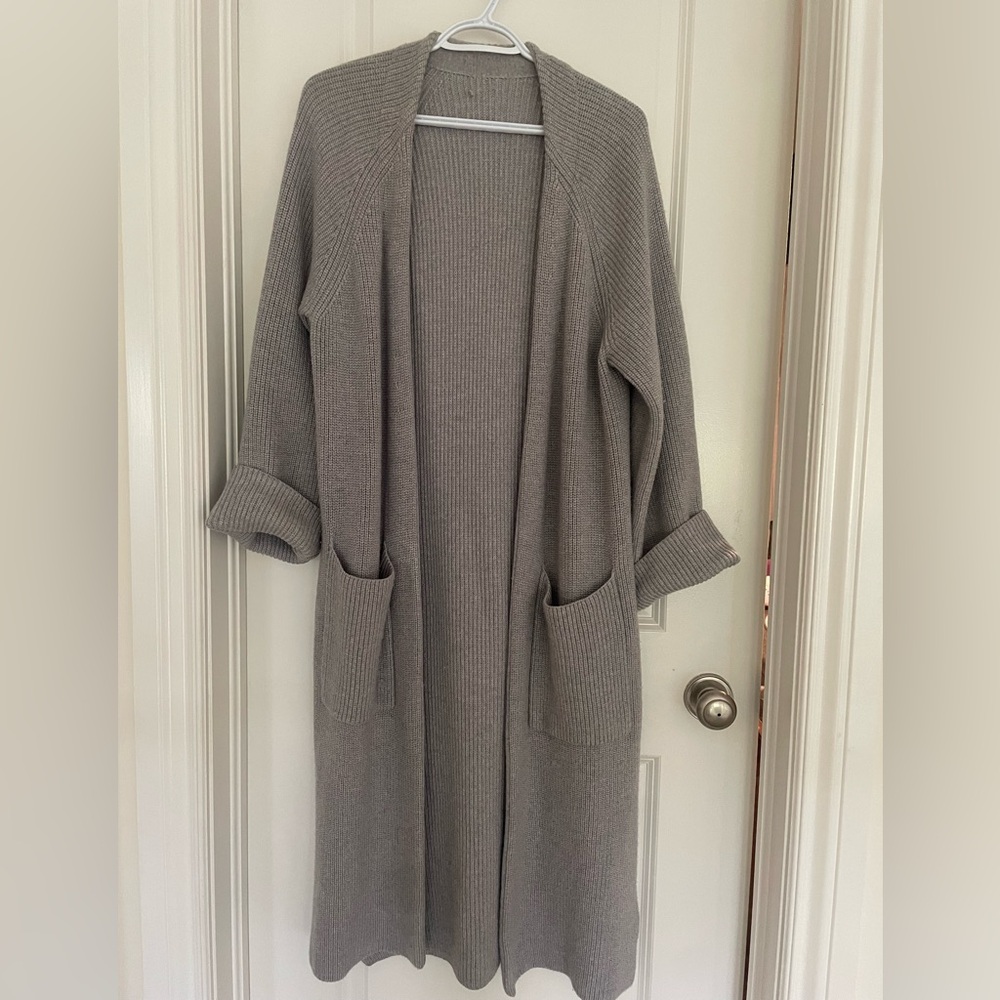 Wilfred 100 % wool long Cardigan